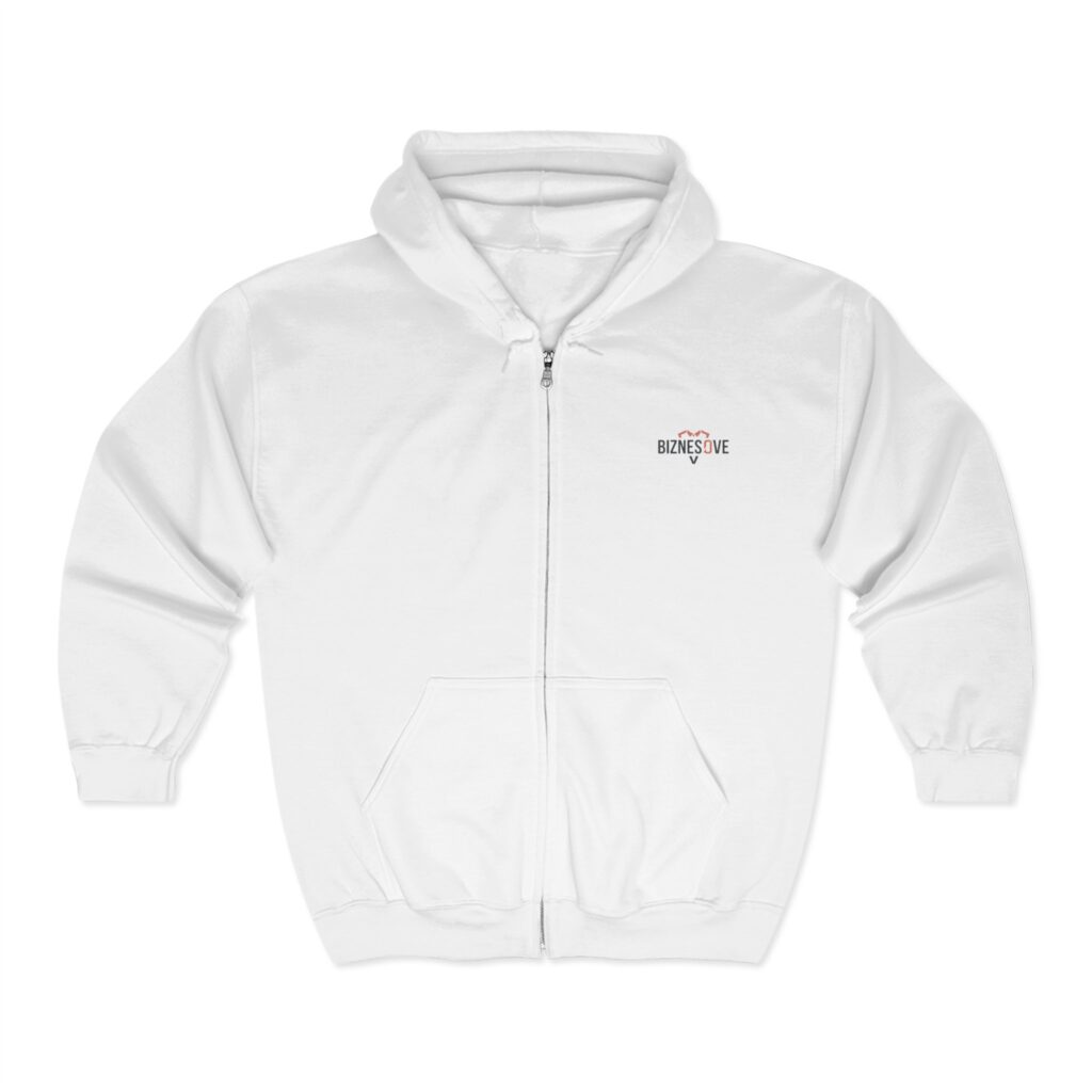 Bluza Rozsuwana Unisex Z Własnym Nadrukiem – Logo Firmy