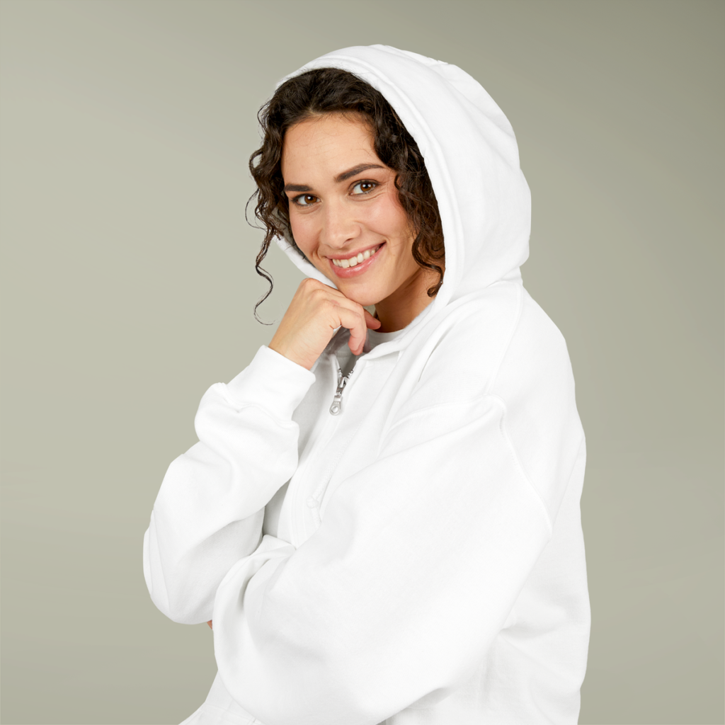 Bluza Rozsuwana Unisex Z Własnym Nadrukiem – Logo Firmy