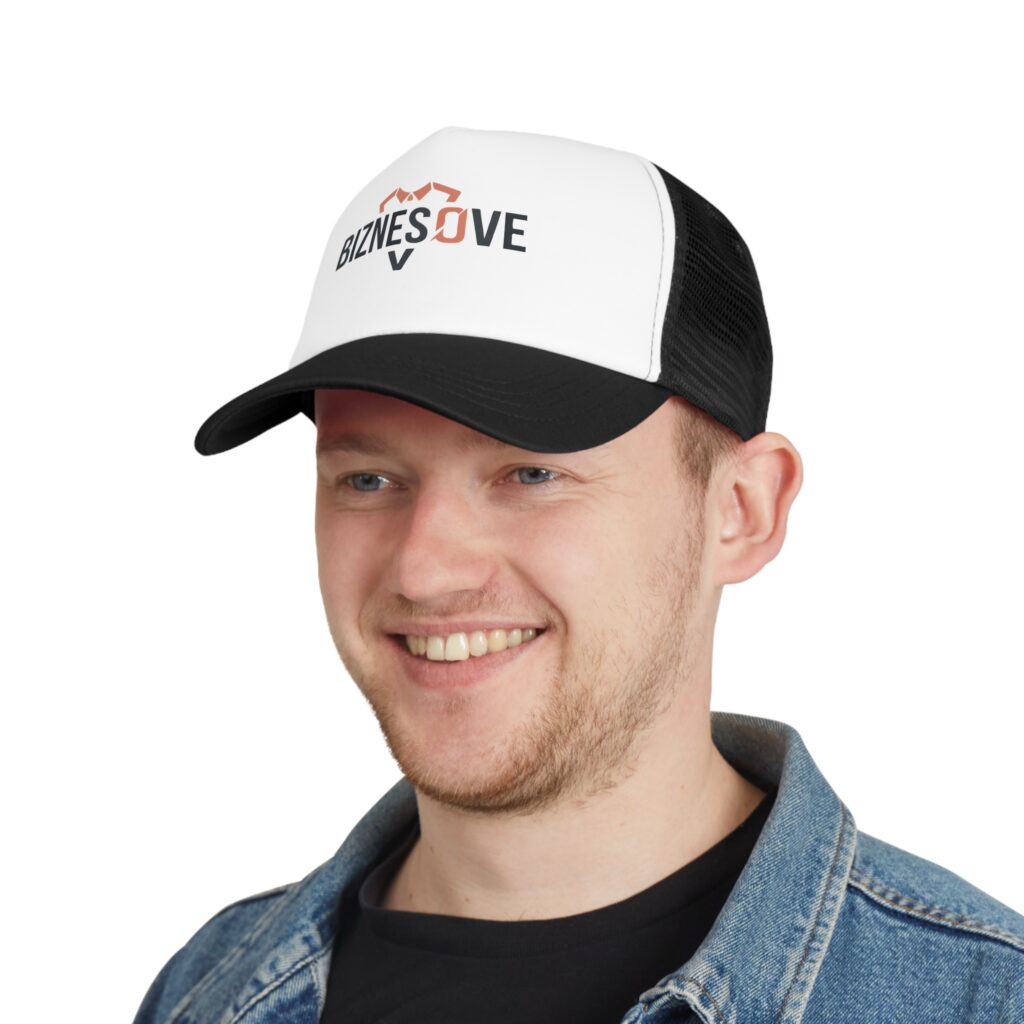 Czapka Z Siatki Z Własnym Nadrukiem - Logo Firmy