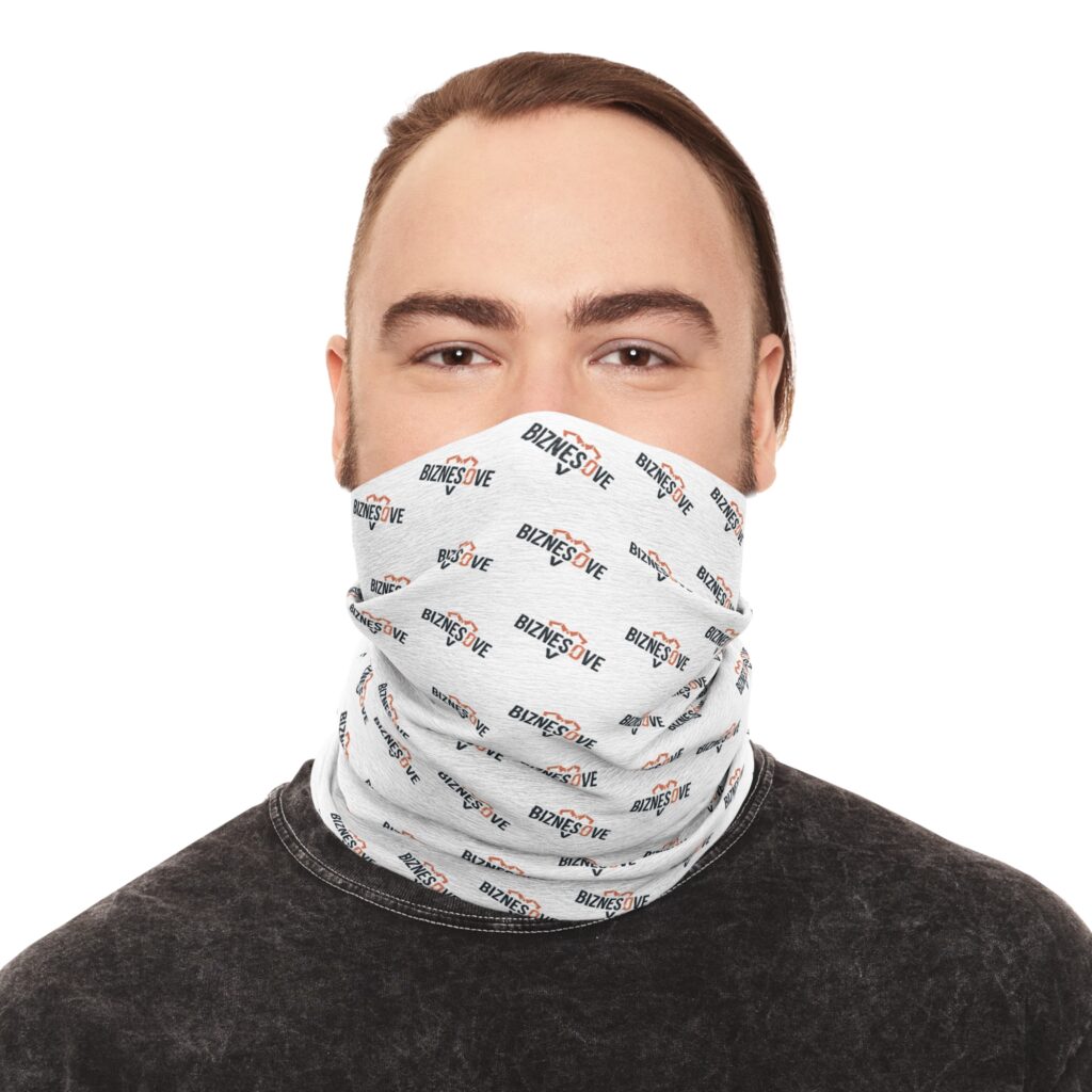 Komin Z Własnym Nadrukiem – Logo Firmy